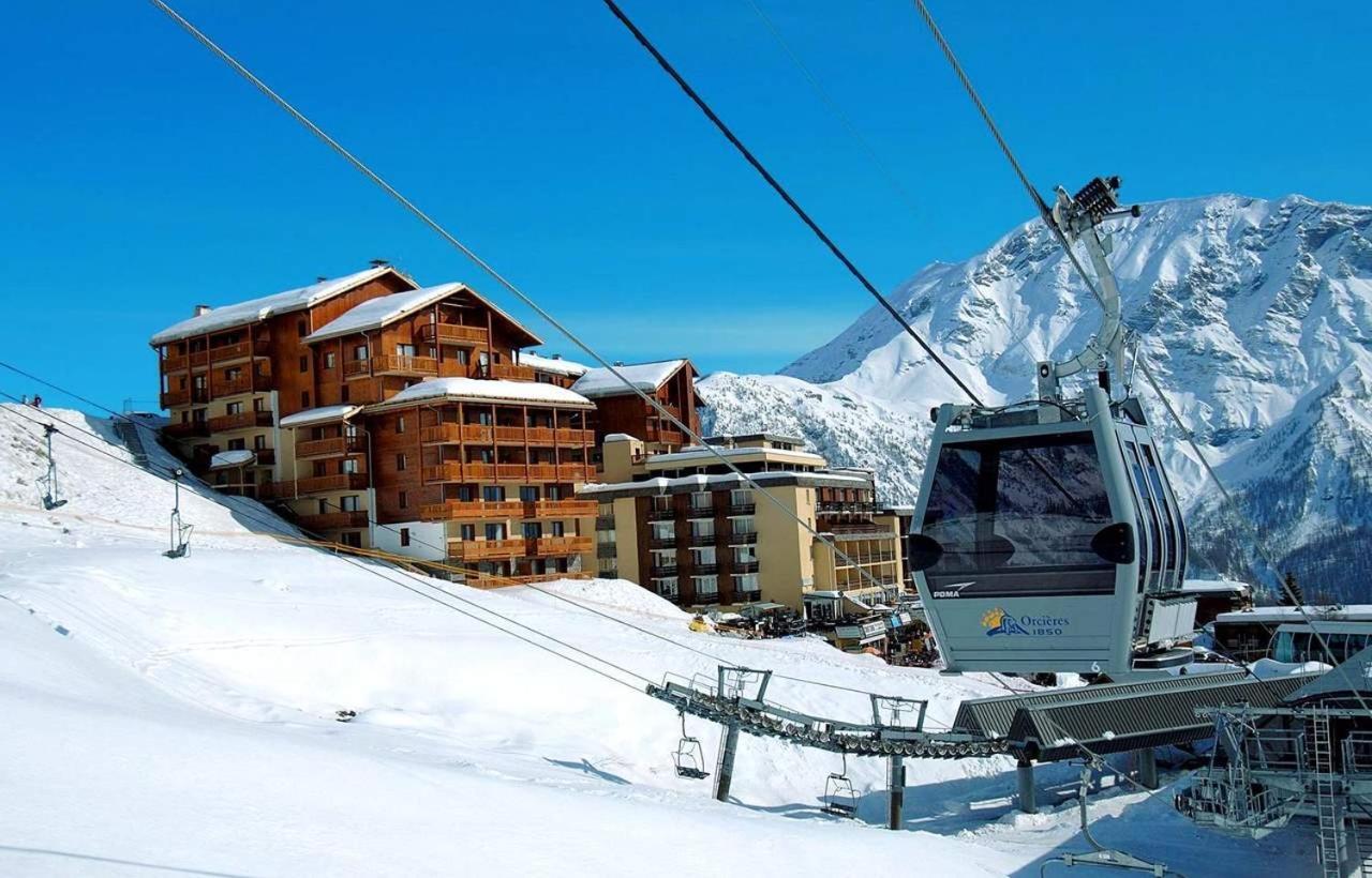 Appartement 6 Places Aux Pieds Des Pistes Avec Piscine, Wifi Et Parking Prive, Salle De Bain Refaite A Neuf Orcières Exterior foto